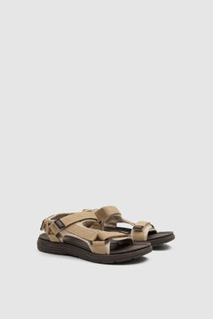 Inside Sandalia sport cangrejera velcro