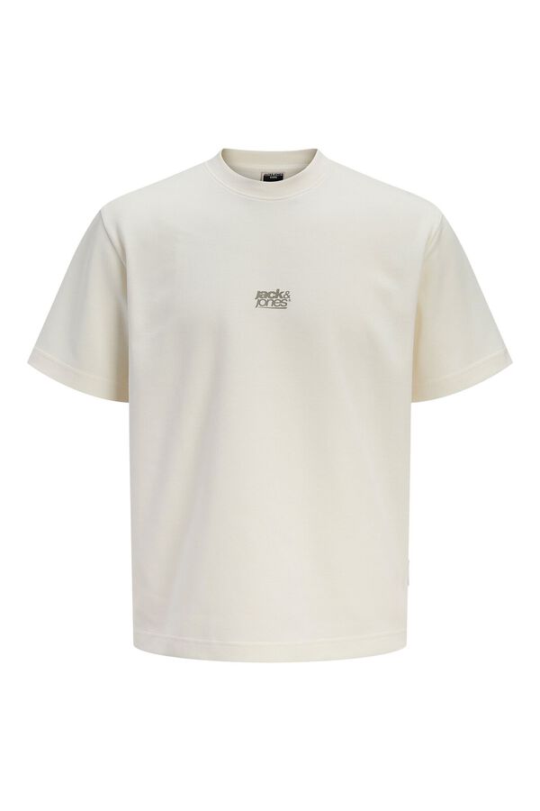 Jack & Jones Logo regular fit T-shirt brown