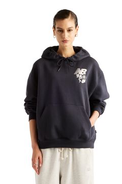 New Balance Sudadera print con capucha