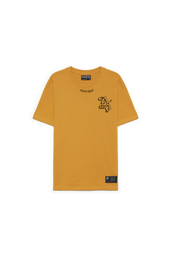 Springfield Detroit print T-shirt golden