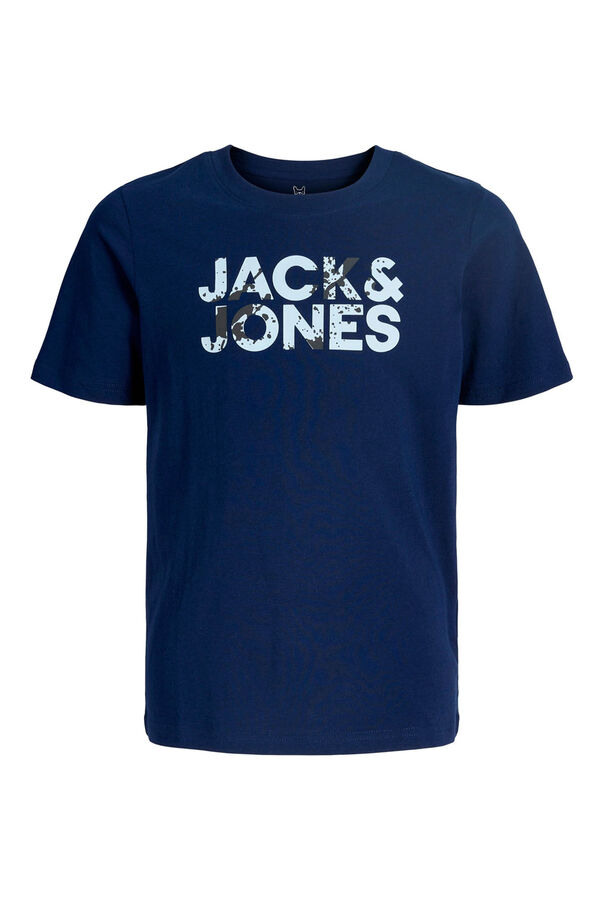 Jack & Jones Junior Camiseta manga corta regular fit azul