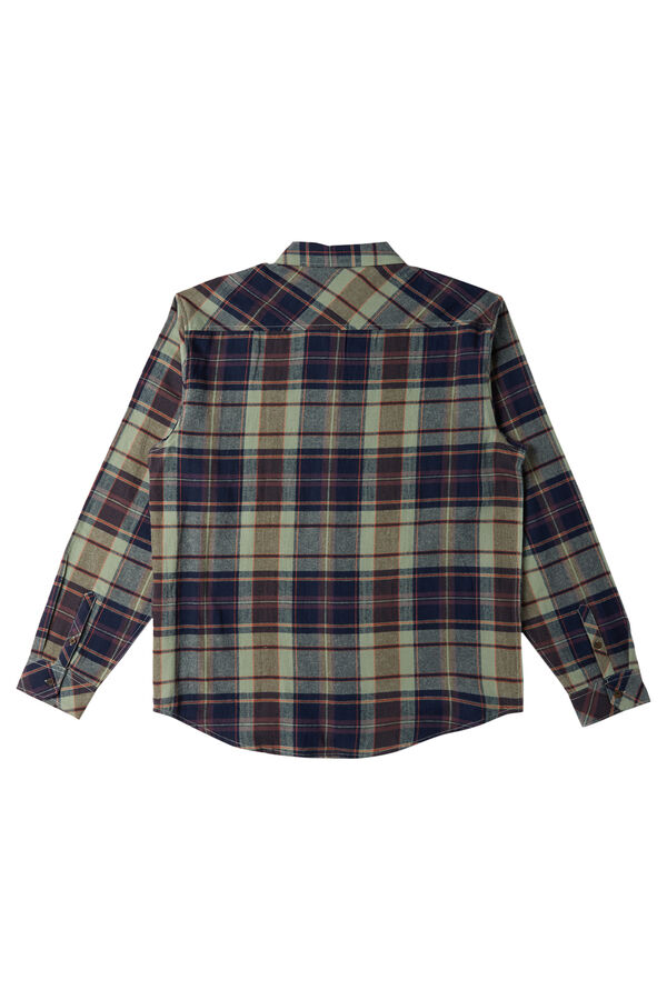 Billabong Men's flannel shirt green