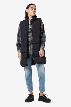 Noisy May Chaleco largo acolchado