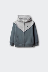 Springfield Kids Sweatshirt com capuz para menino azul