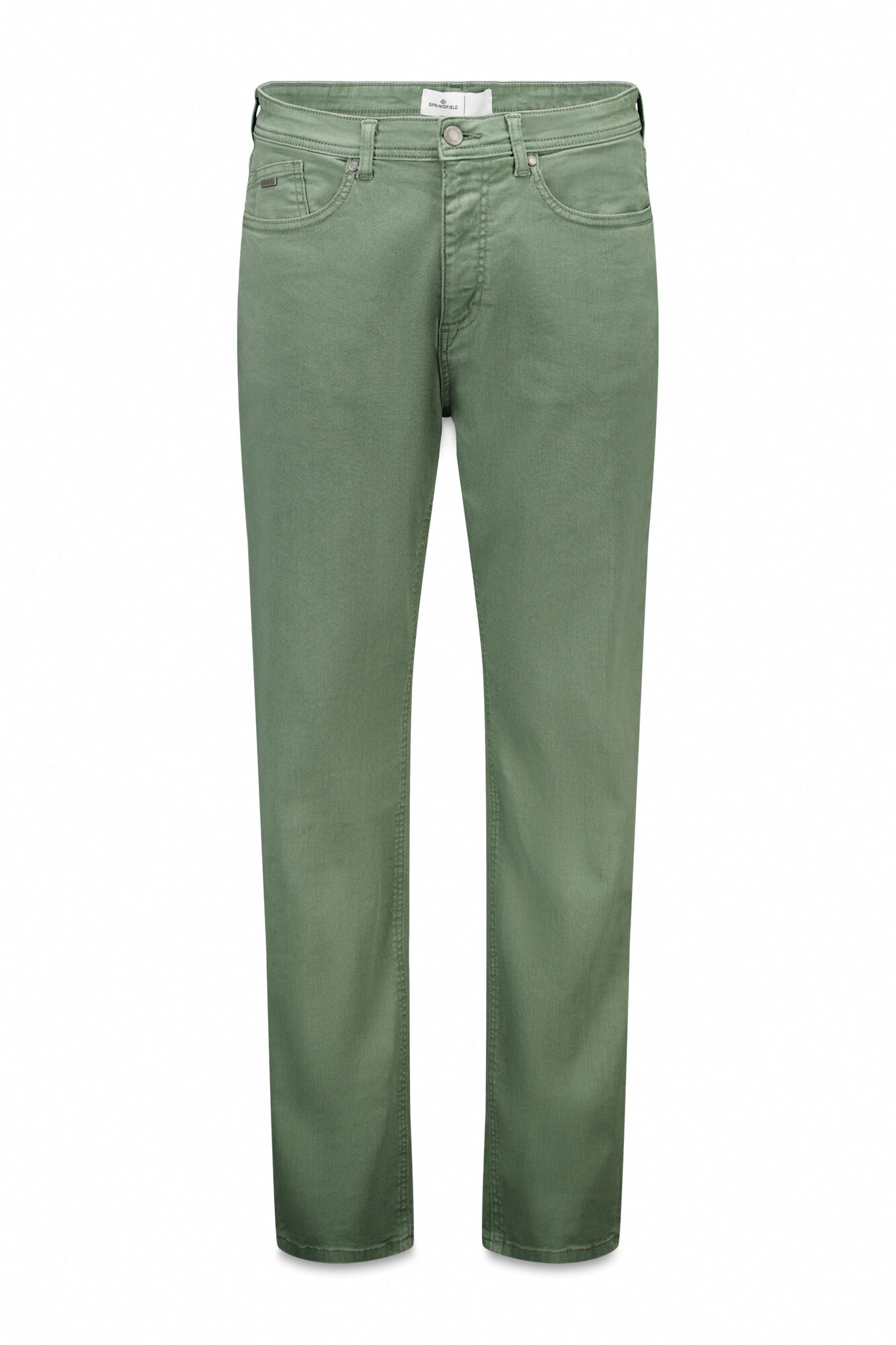 Springfield Pantal&oacute;n 5 bolsillos lavado slim fit
