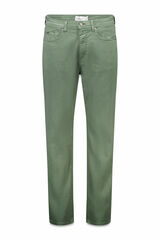 Springfield 5-pocket washed slim fit trousers green