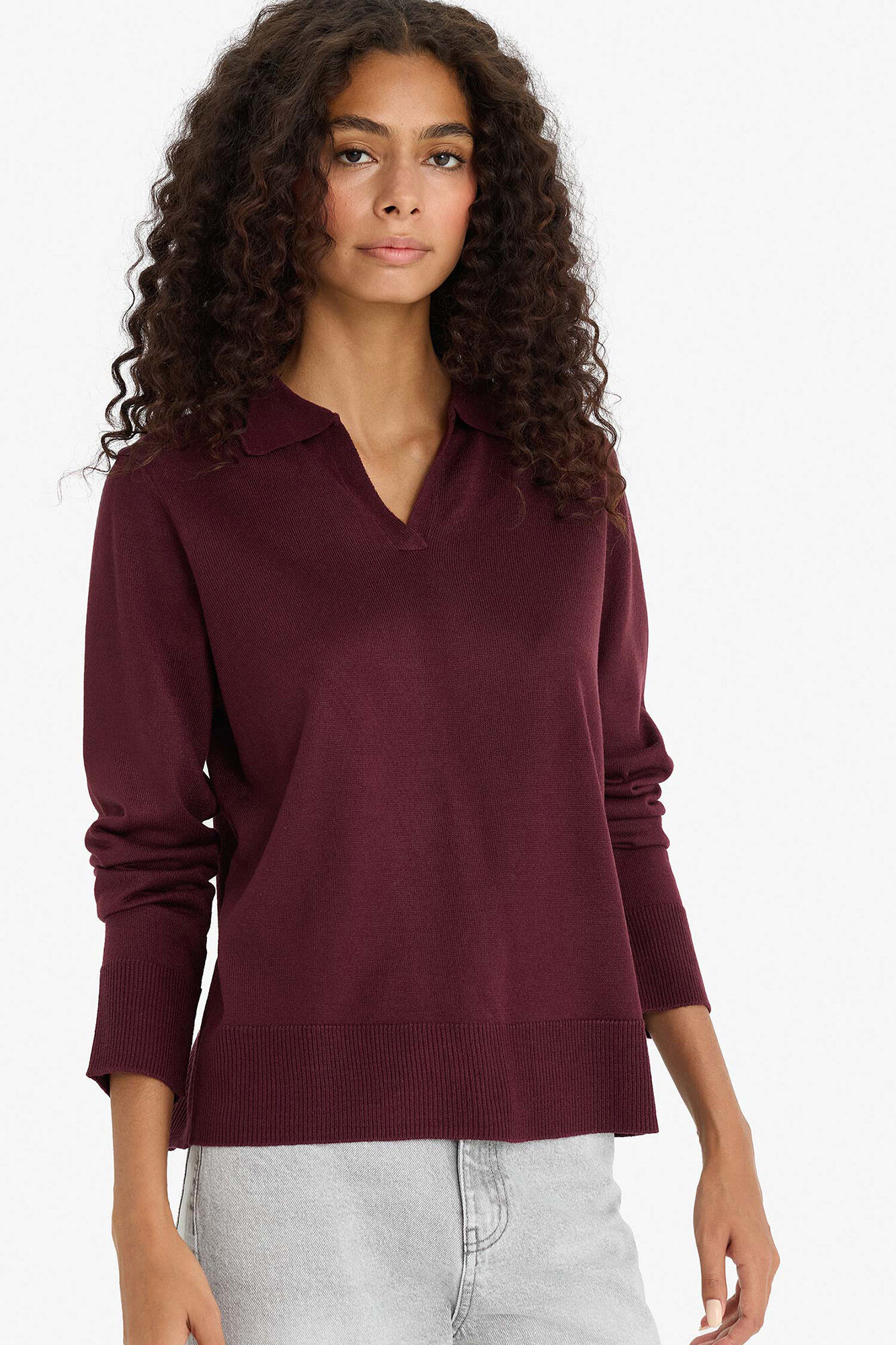 DeFacto Camisola com gola polo