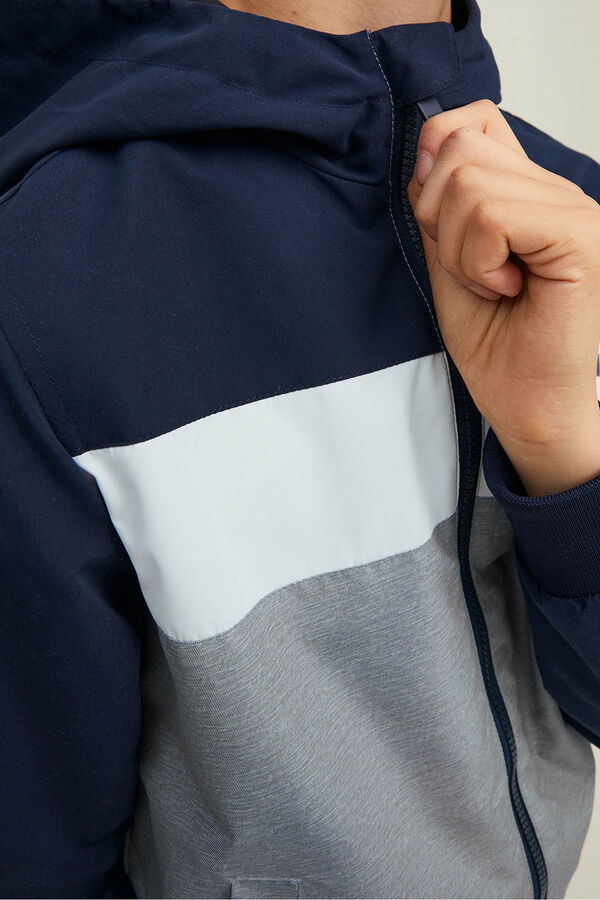 Jack & Jones Junior Waterproof bomber jacket Plava