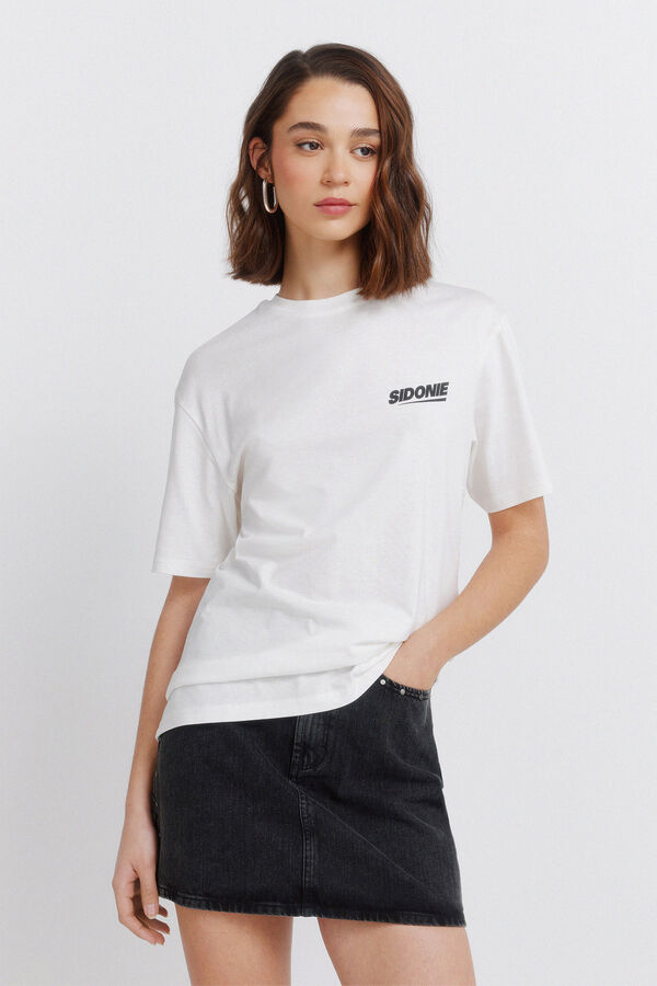 Springfield Camiseta Sidonie marfil