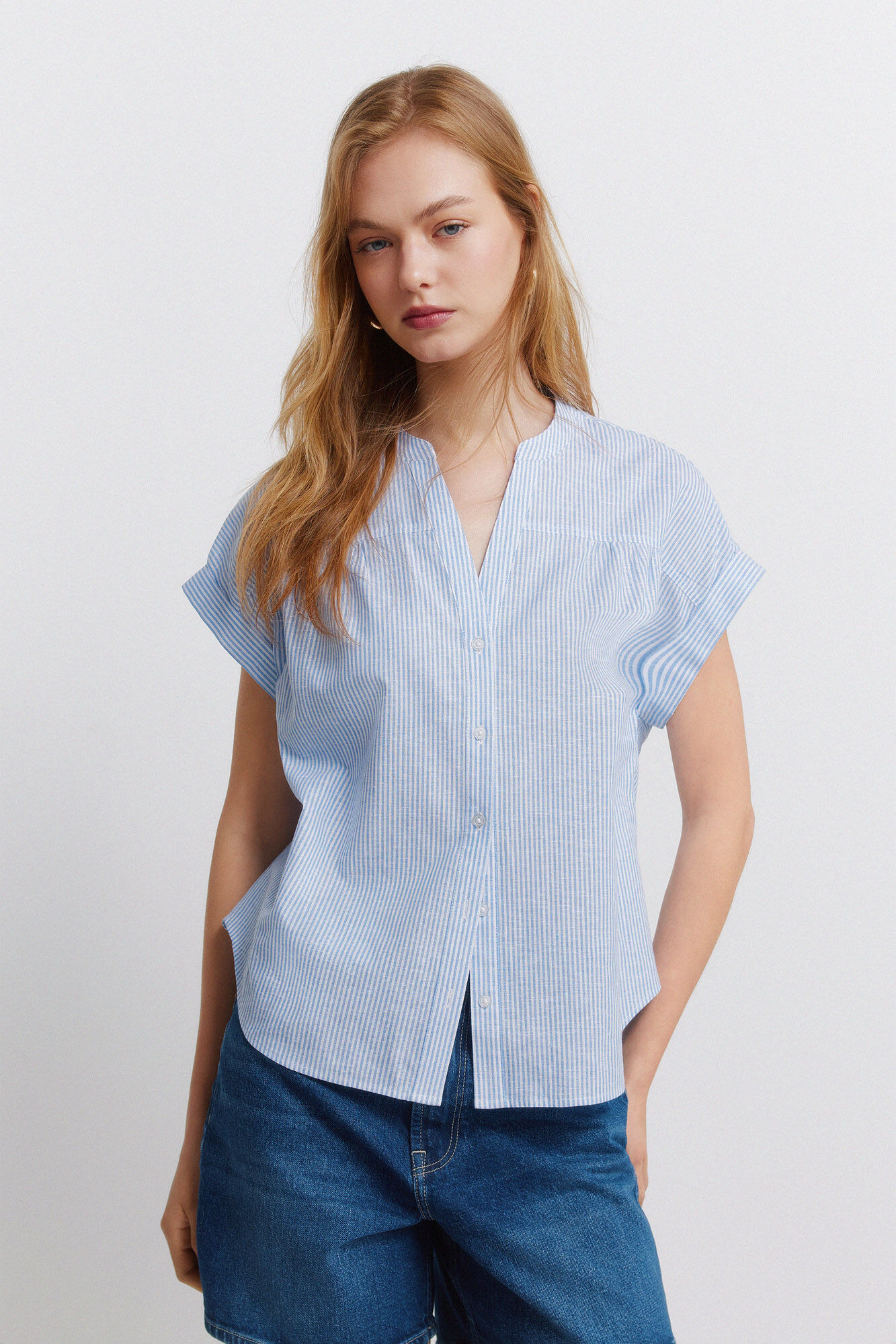 Springfield Linen short sleeve shirt
