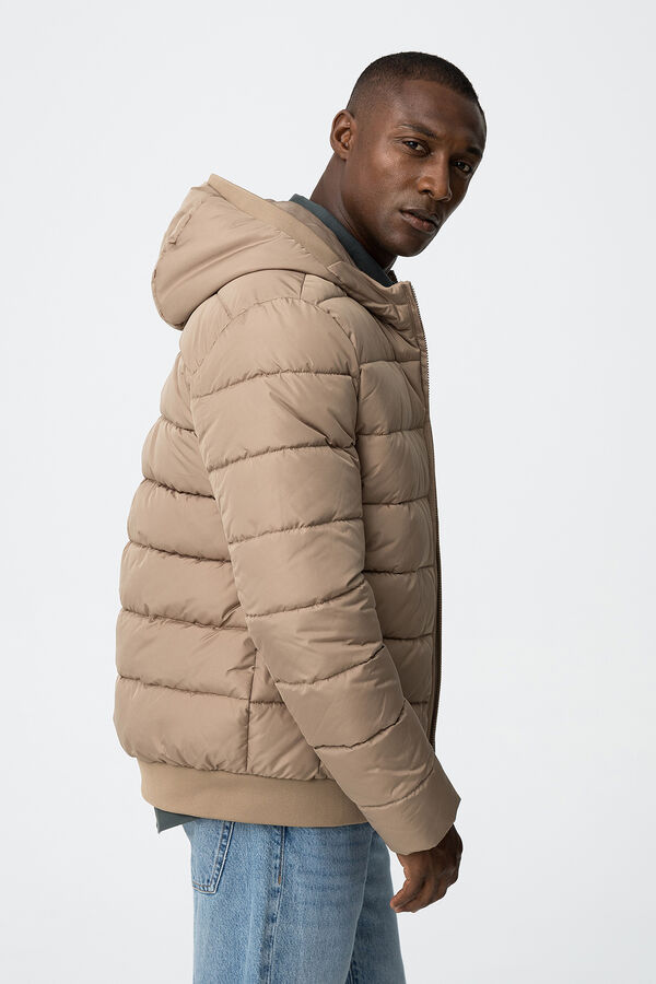 Tiffosi Chaqueta Acolchada Resistente al Viento nude