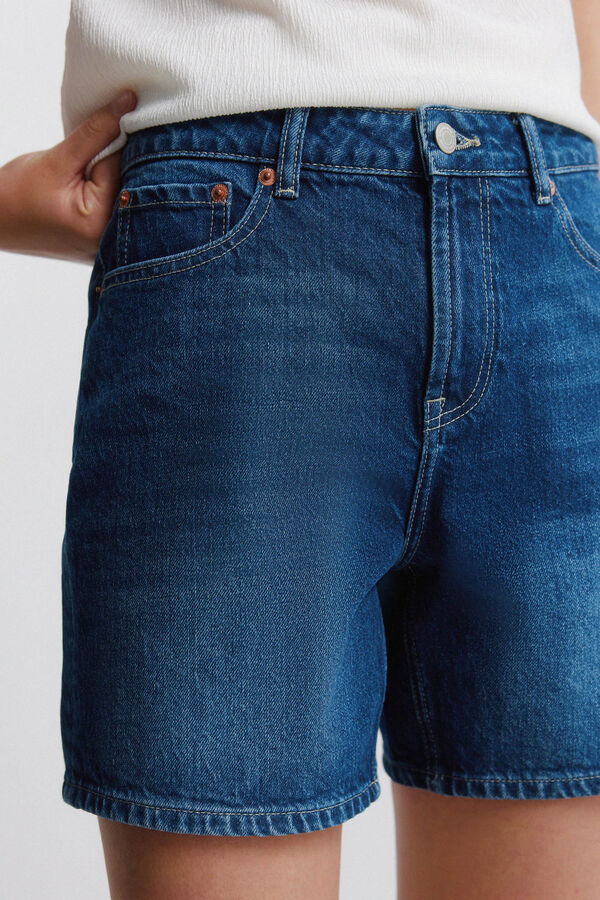 Springfield Bermudas denim azul