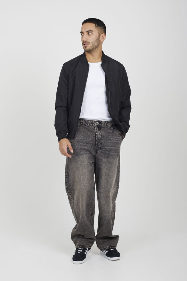 Brave Soul Bomber jacket black