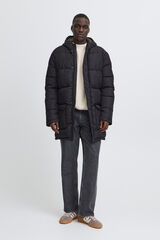 Blend Jaqueta Parka Longa    preto