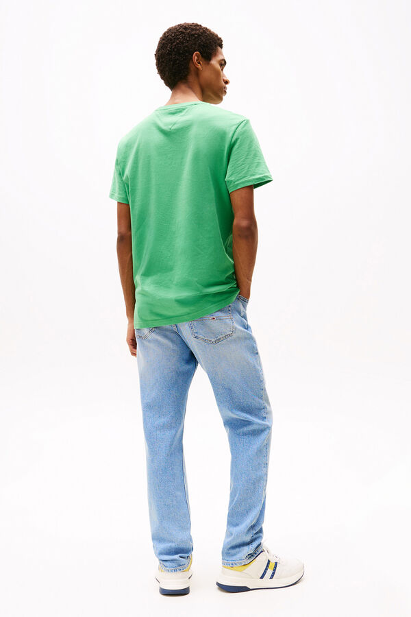 Tommy Jeans Slim short sleeve t-shirt green