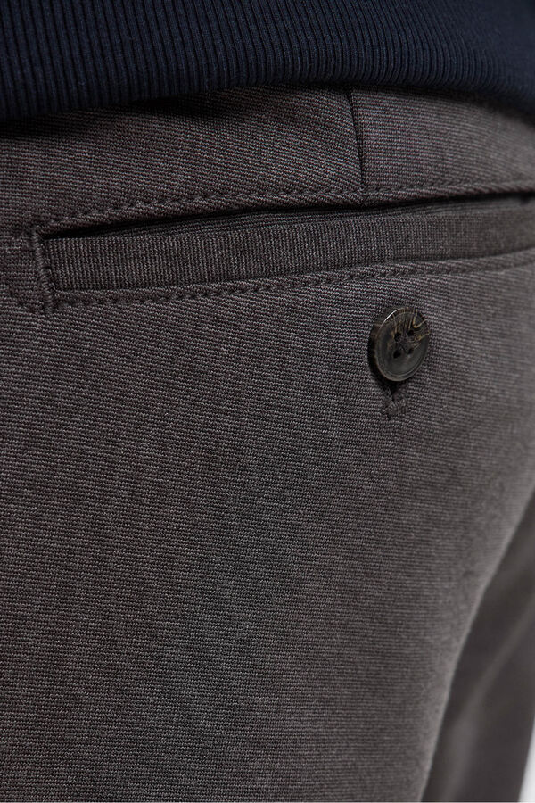 JJ REBEL Pantal&oacute;n chino slim fit gris