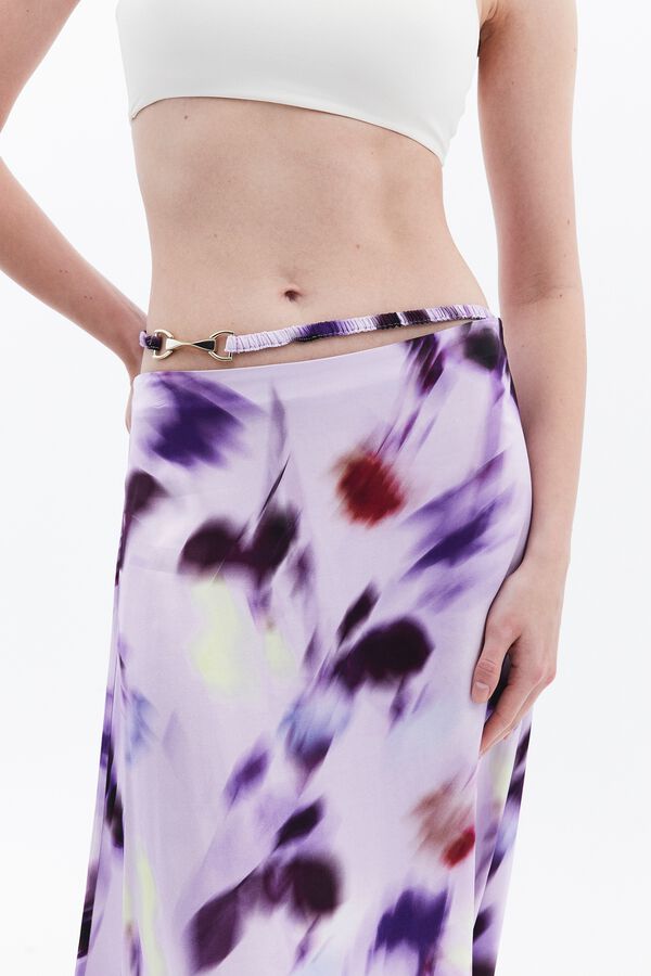 Oxxo Falda midi beige