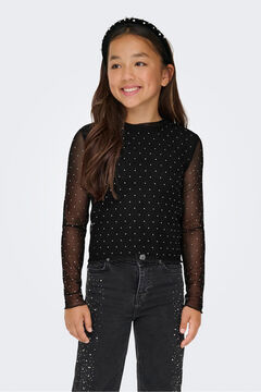 Only Girls Top de brillo