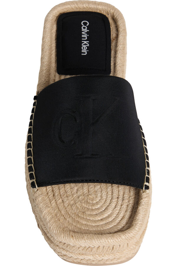 CK Jeans Platform espadrilles black