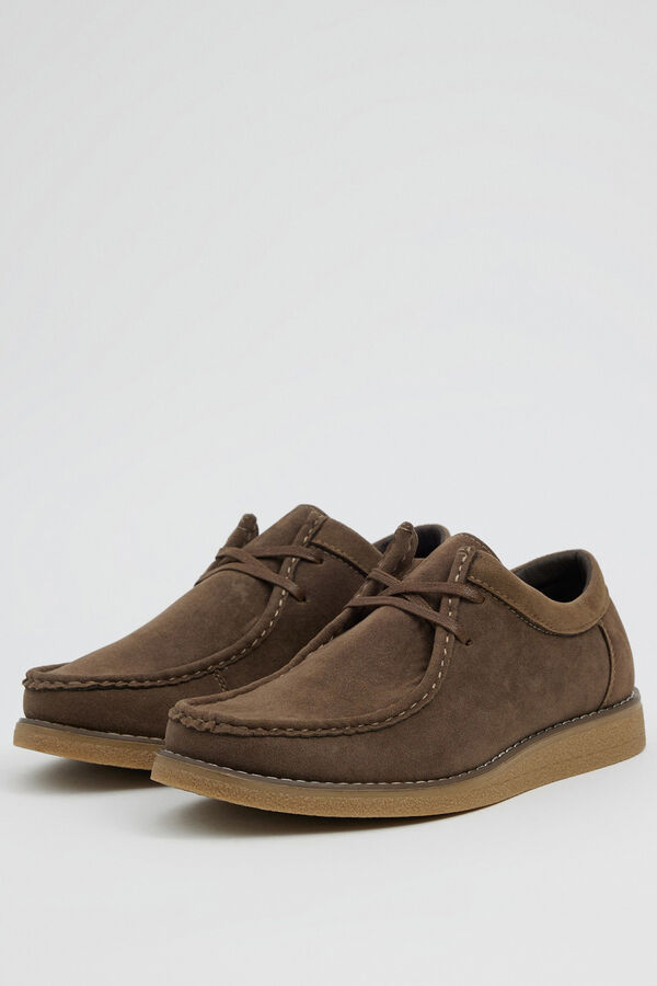 Springfield Classic lace-up trainers smeđa