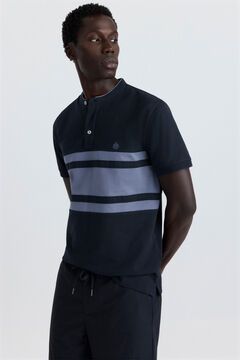 Springfield Polo col mao color block slim fit