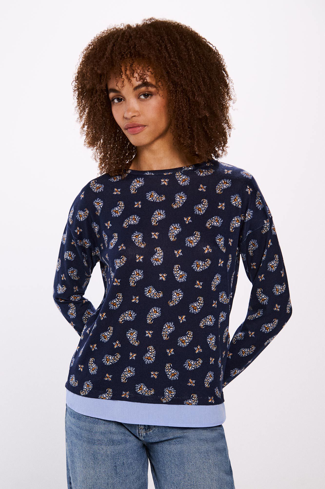 Springfield Kombinovana majica sa printom