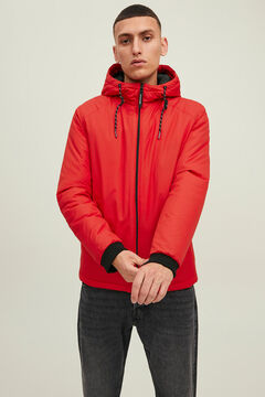 Springfield Lightweight hooded jacket rouge