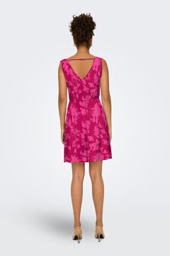 Only Vestido curto de al&ccedil;as