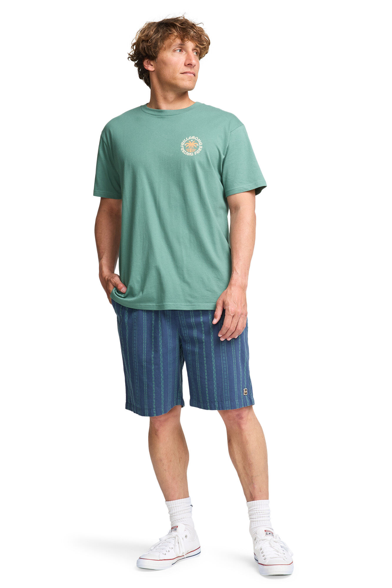 Billabong Stacked Arch - Camiseta para hombre