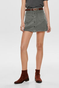 Only Falda corta de pana