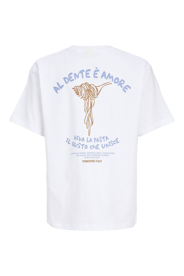 Jack & Jones Girl Cotton short sleeve T-shirt white