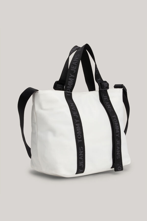 Springfield Bolso mini tote Tommy Jeans marfil