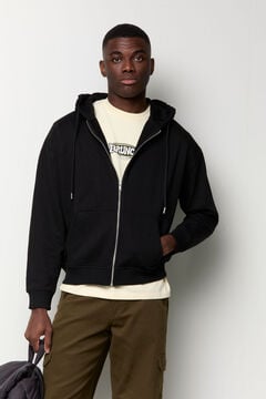 Balmohk Sudadera capucha cremallera