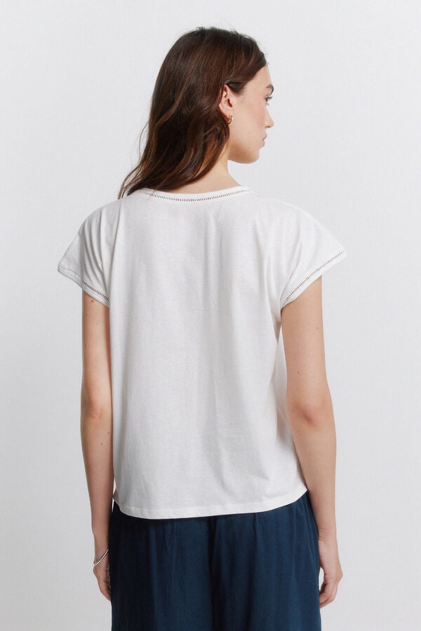 Springfield Printed short sleeve T-shirt printed