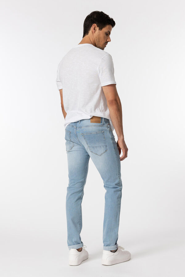 Springfield Liam super slim fit jeans svijetloplava