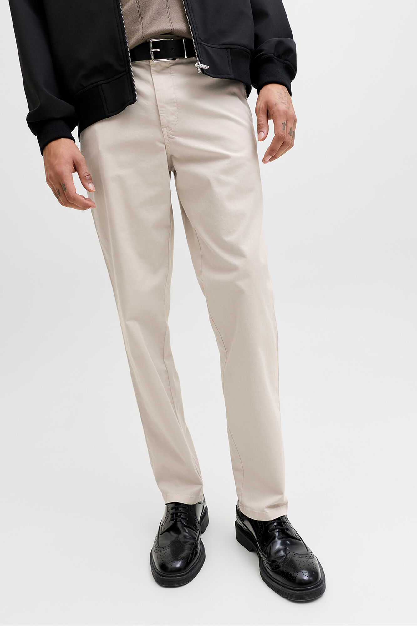 Jack & Jones Pantal&oacute;n chino regular tiro medio