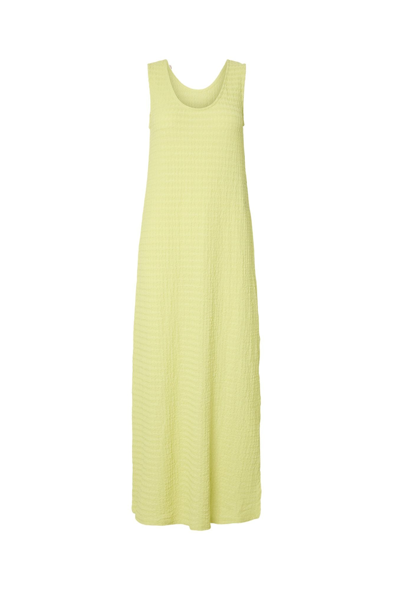 Pieces Langes Musselin-Kleid