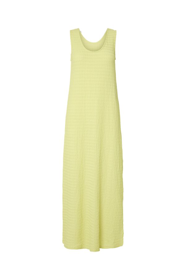 Pieces Bambula long dress black