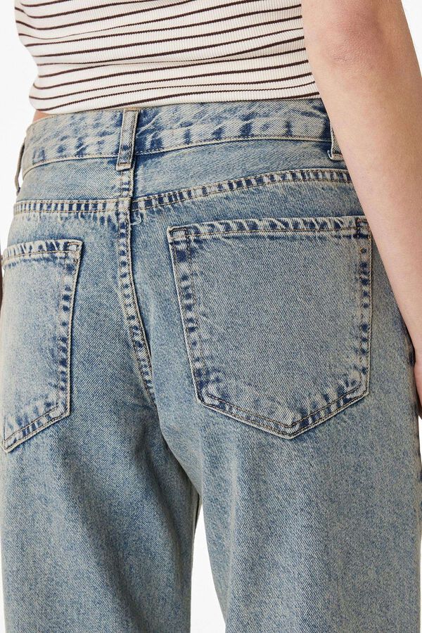 Koton High-waisted straight jeans Zelena