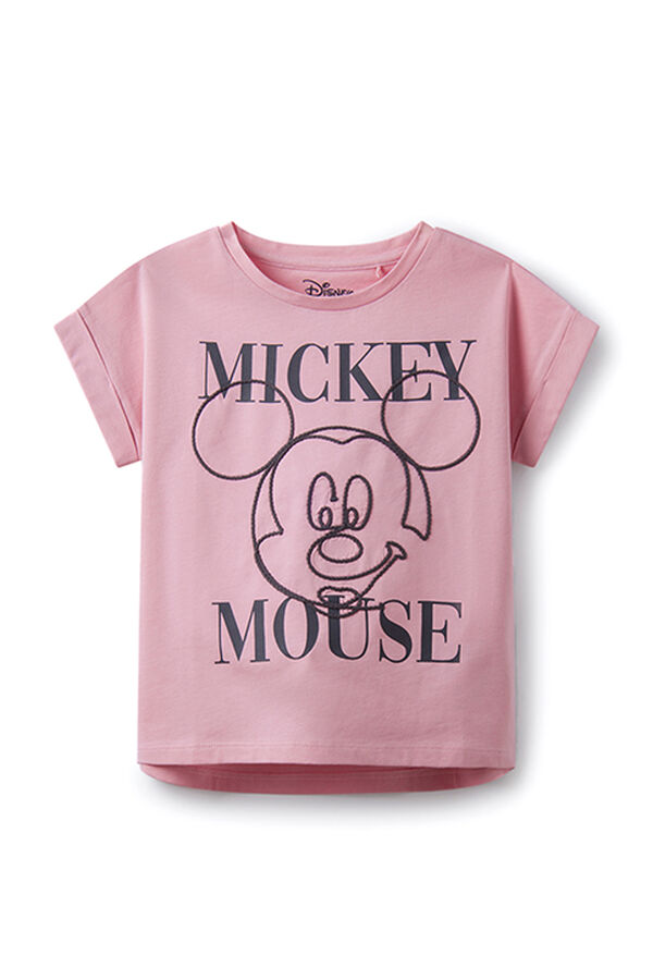 Springfield Girls' Mickey Mouse T-shirt pink