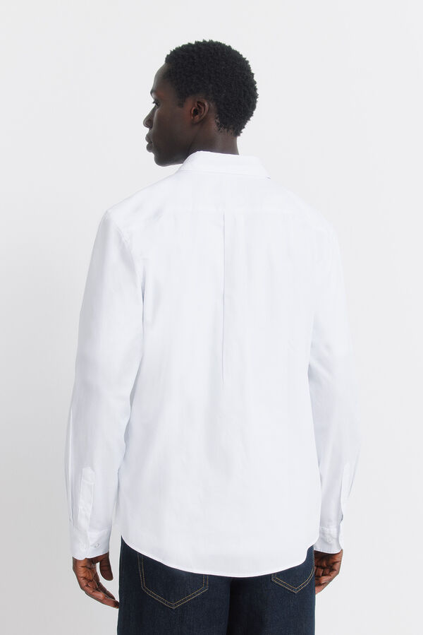 Springfield Chemise habill&eacute;e &agrave; la structure facile d'entretien blanc