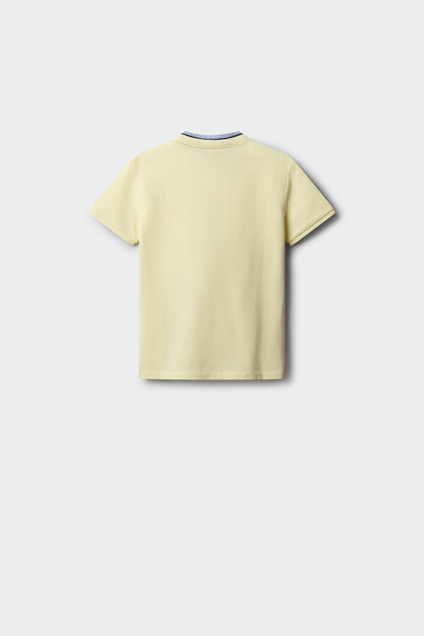 Springfield Kids Polo mao chambray ni&ntilde;o estampado