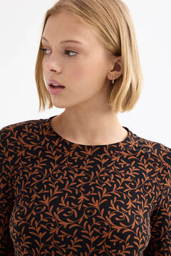 Inside Vestido Mini Manga Larga