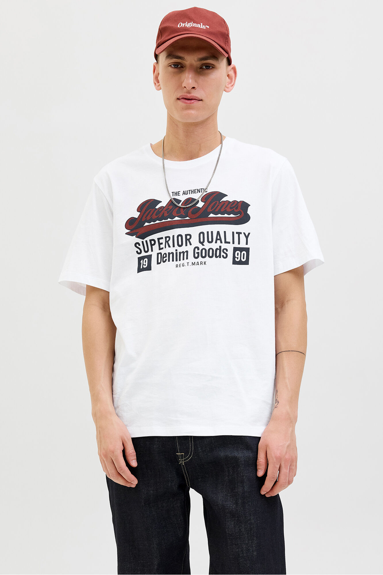 Jack & Jones Camiseta regular fit estampada