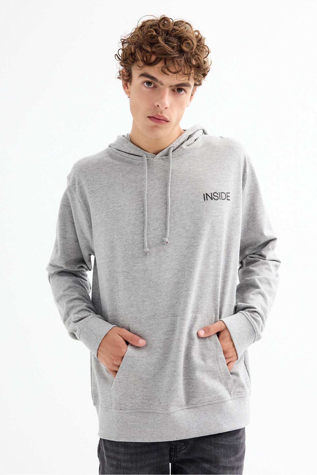 Inside Moletom com logo sweatshirt