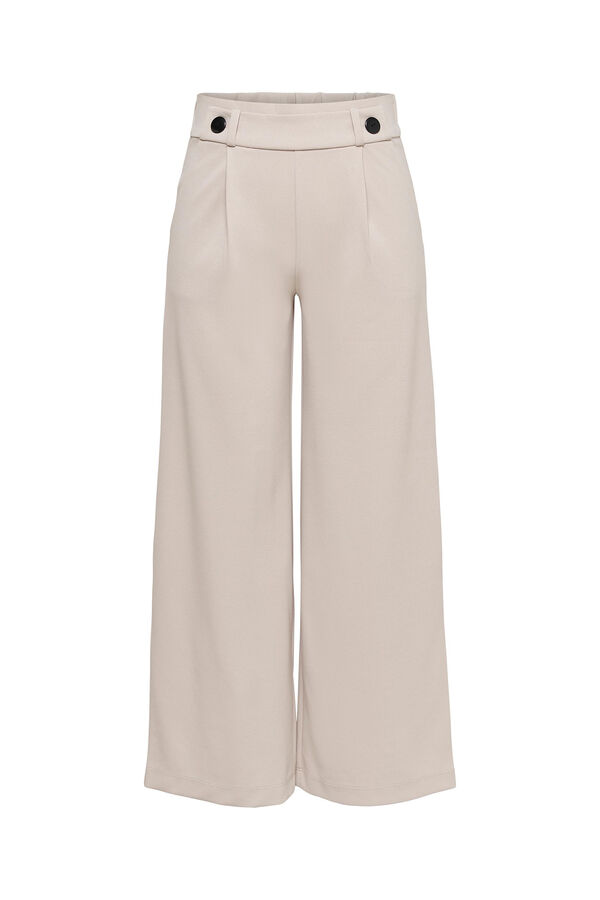 Springfield Pantalón estilo culotte largo       gris medio