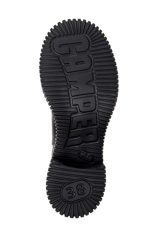 Camper Botas de media ca&ntilde;a de piel negro