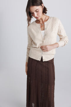Springfield Openwork knit button jumper