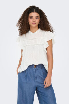 Only Blusa rom&aacute;ntica plumeti