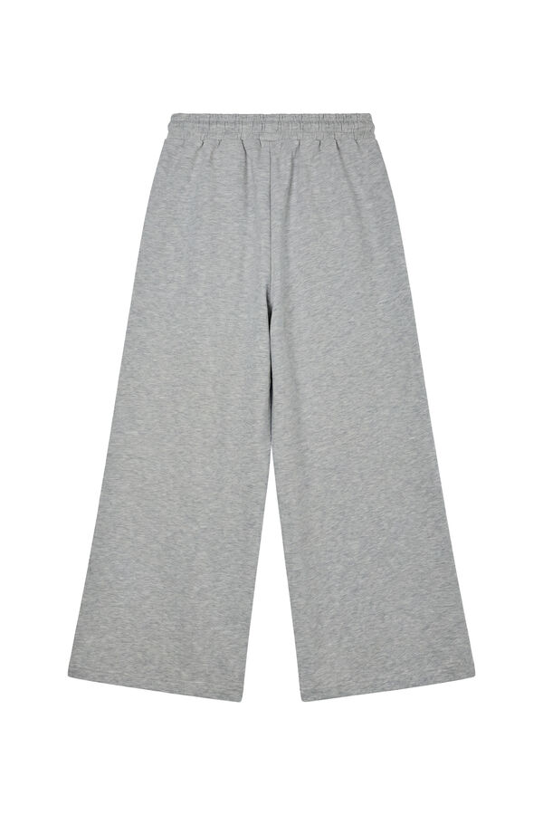 Balmohk Pantal&oacute;n jogger wide leg gris